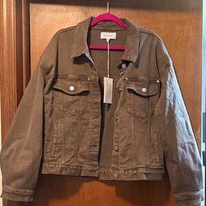 Dear John brown denim jacket